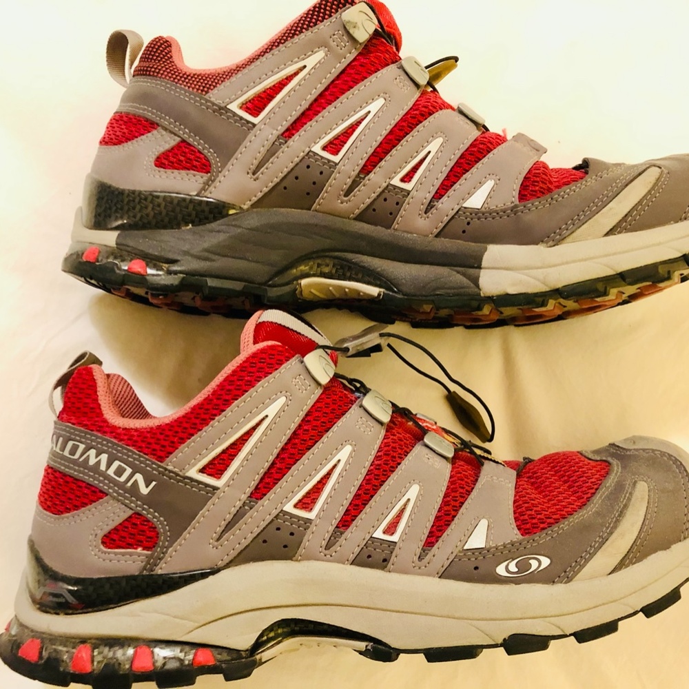 Salomon Trail Running Shoes Red